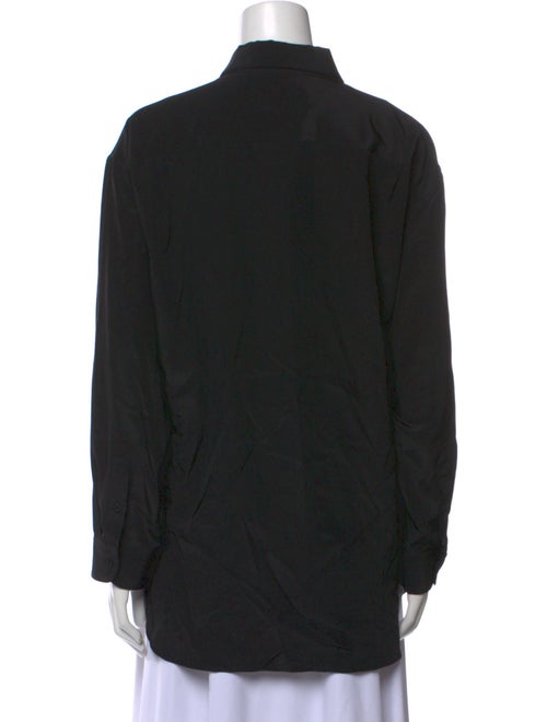 Nili Lotan Long Sleeve Button-Up Top