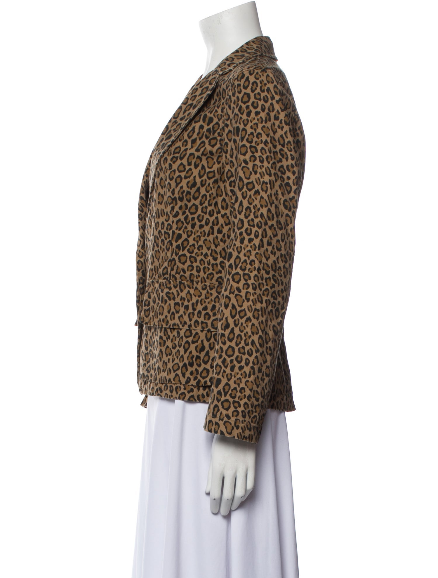 Nili Lotan Animal Print Blazer