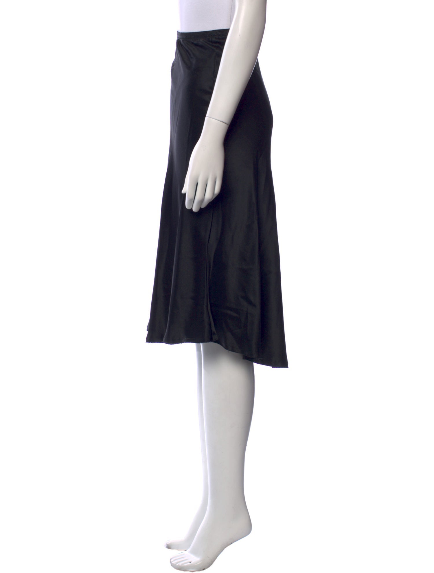 Nili Lotan Silk Knee-Length Skirt