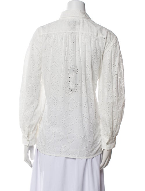 Nili Lotan Long Sleeve Button-Up Top