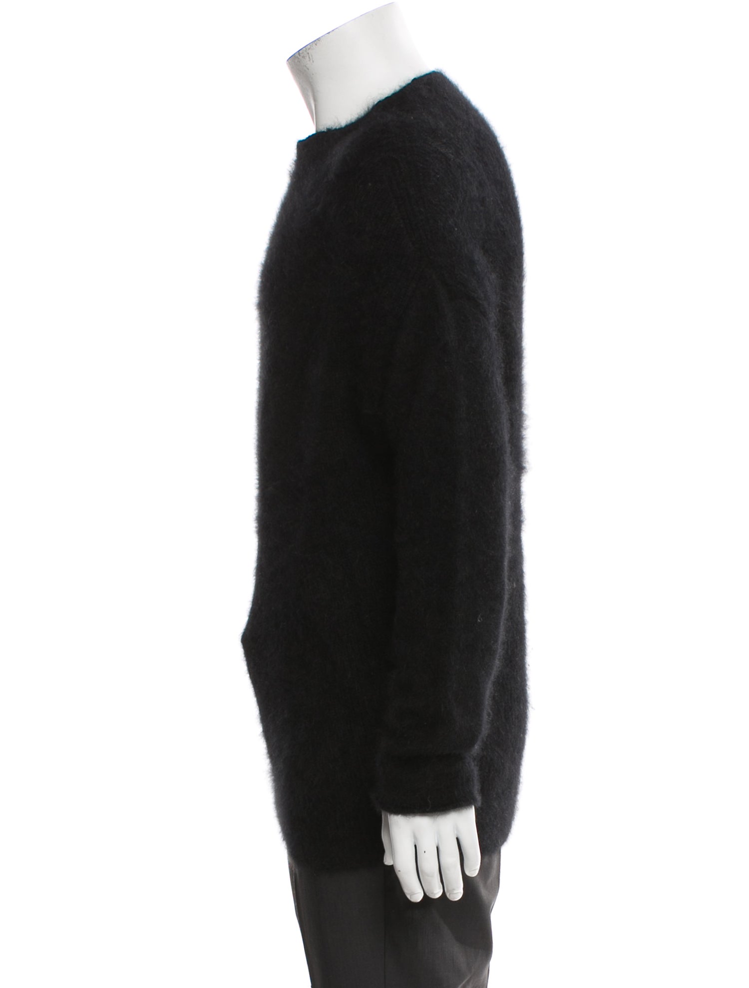 Nili Lotan Angora Crew Neck Pullover