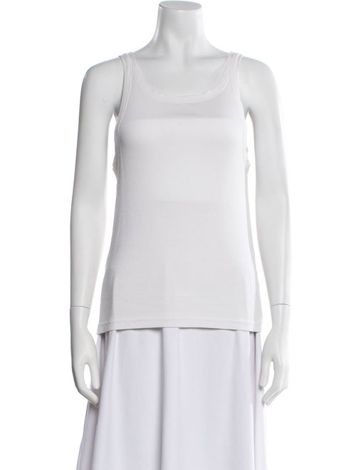 Nili Lotan Square Neckline Sleeveless Top