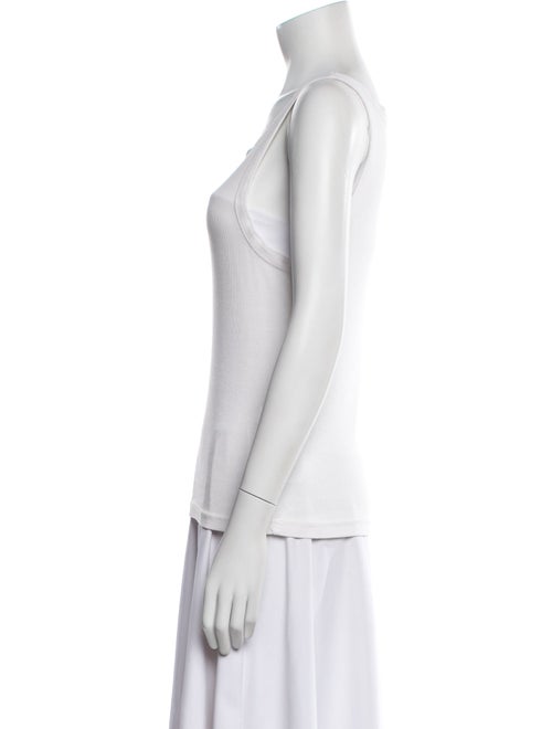 Nili Lotan Square Neckline Sleeveless Top