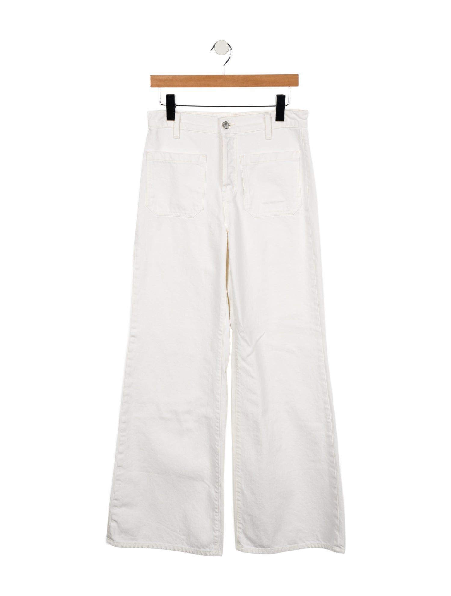 Nili Lotan High-Rise Wide Leg Jeans