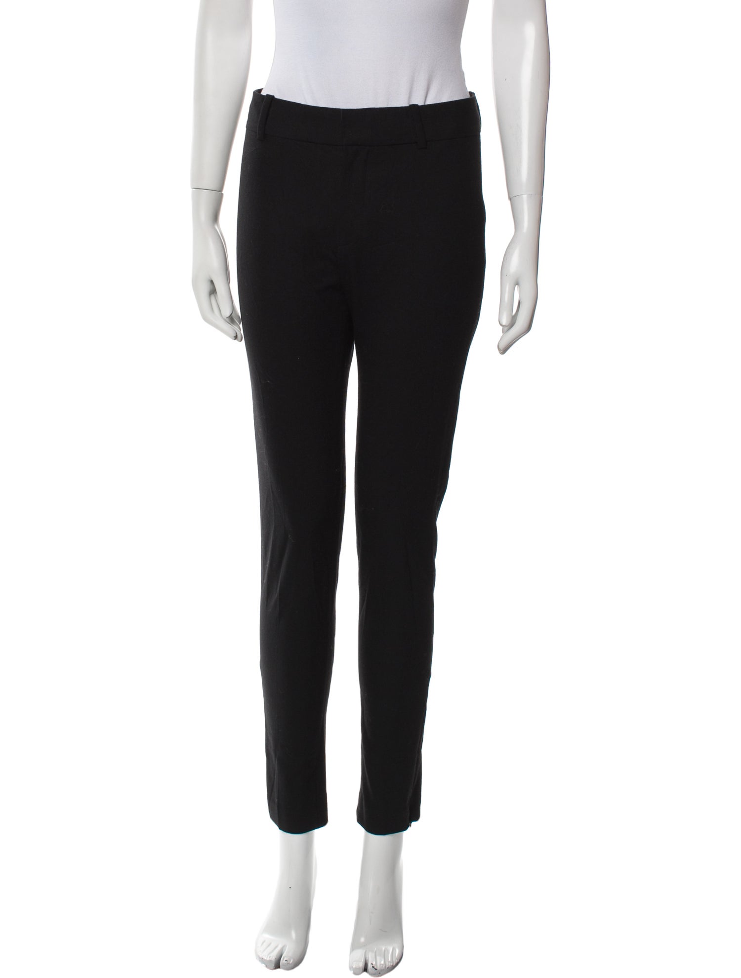 Nili Lotan Wool Skinny Leg Pants