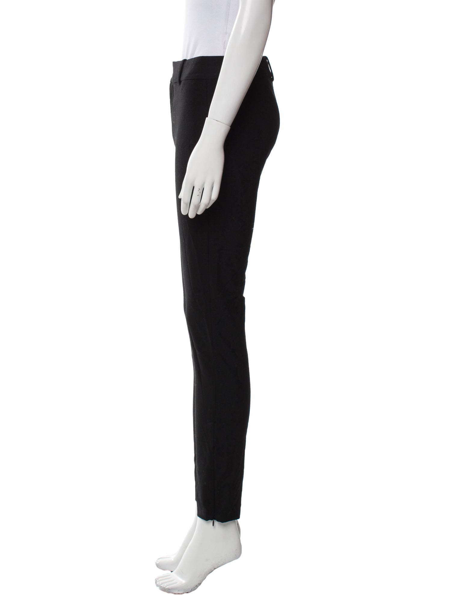 Nili Lotan Wool Skinny Leg Pants