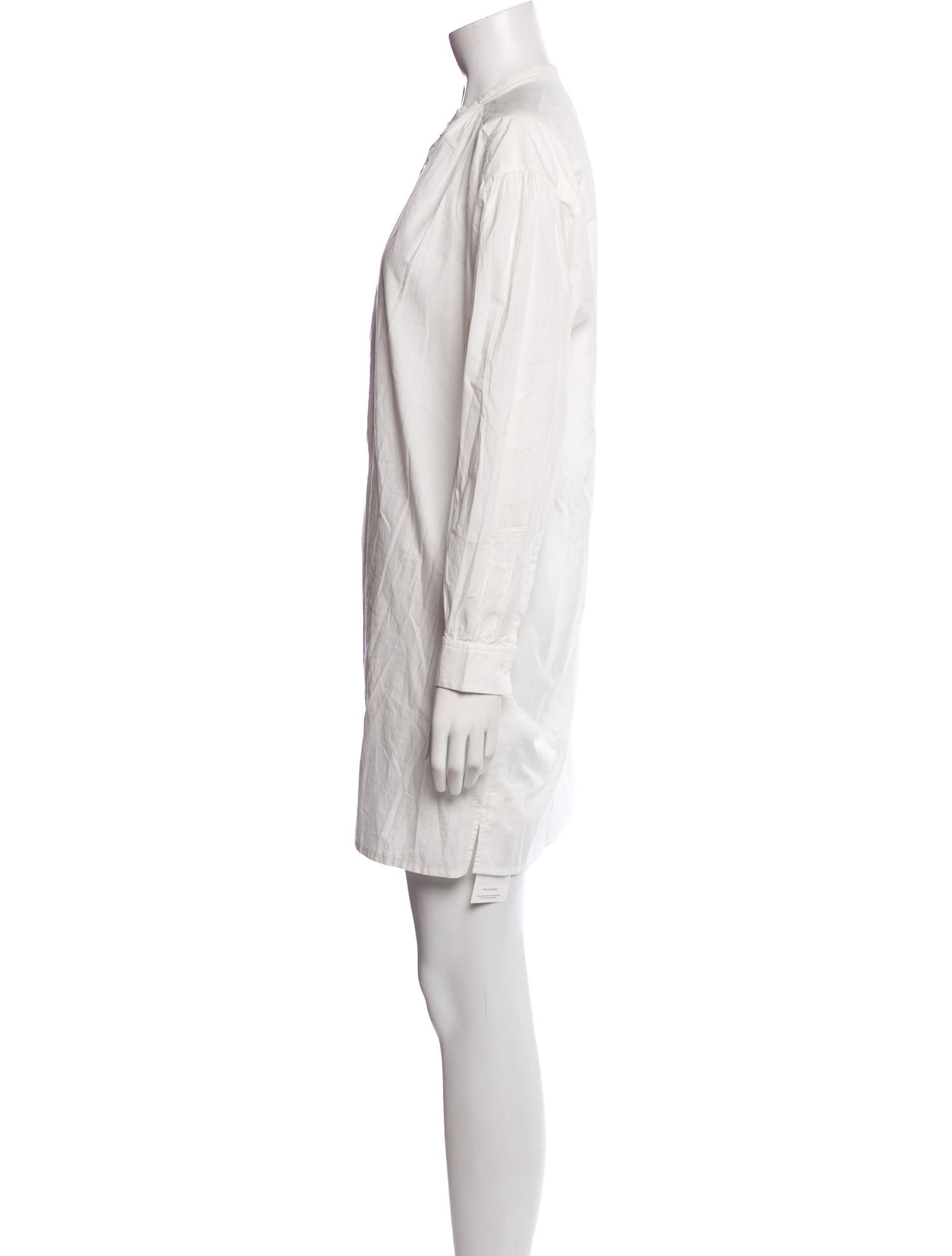 Nili Lotan Crew Neck Mini Dress