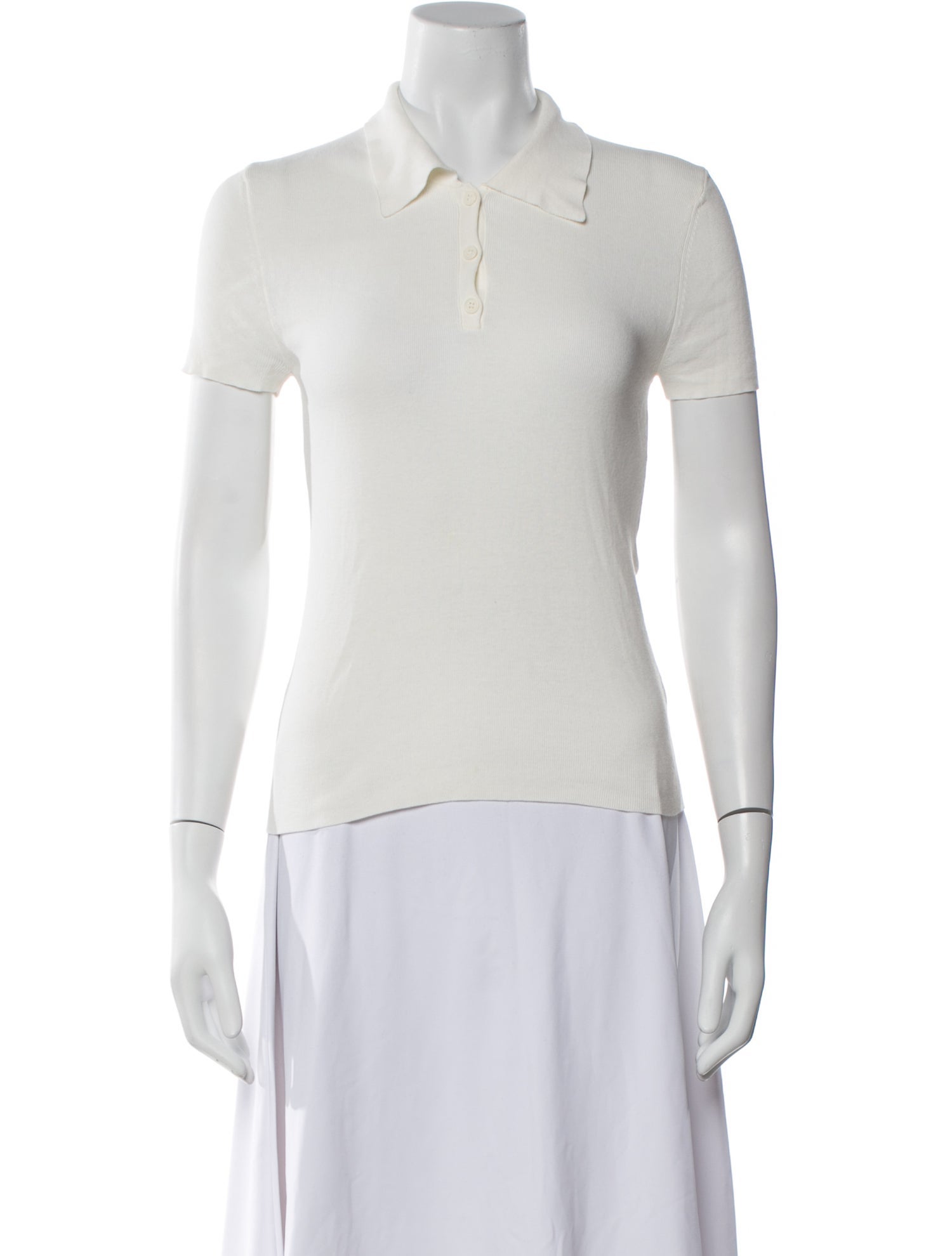 Nili Lotan Short Sleeve Polo