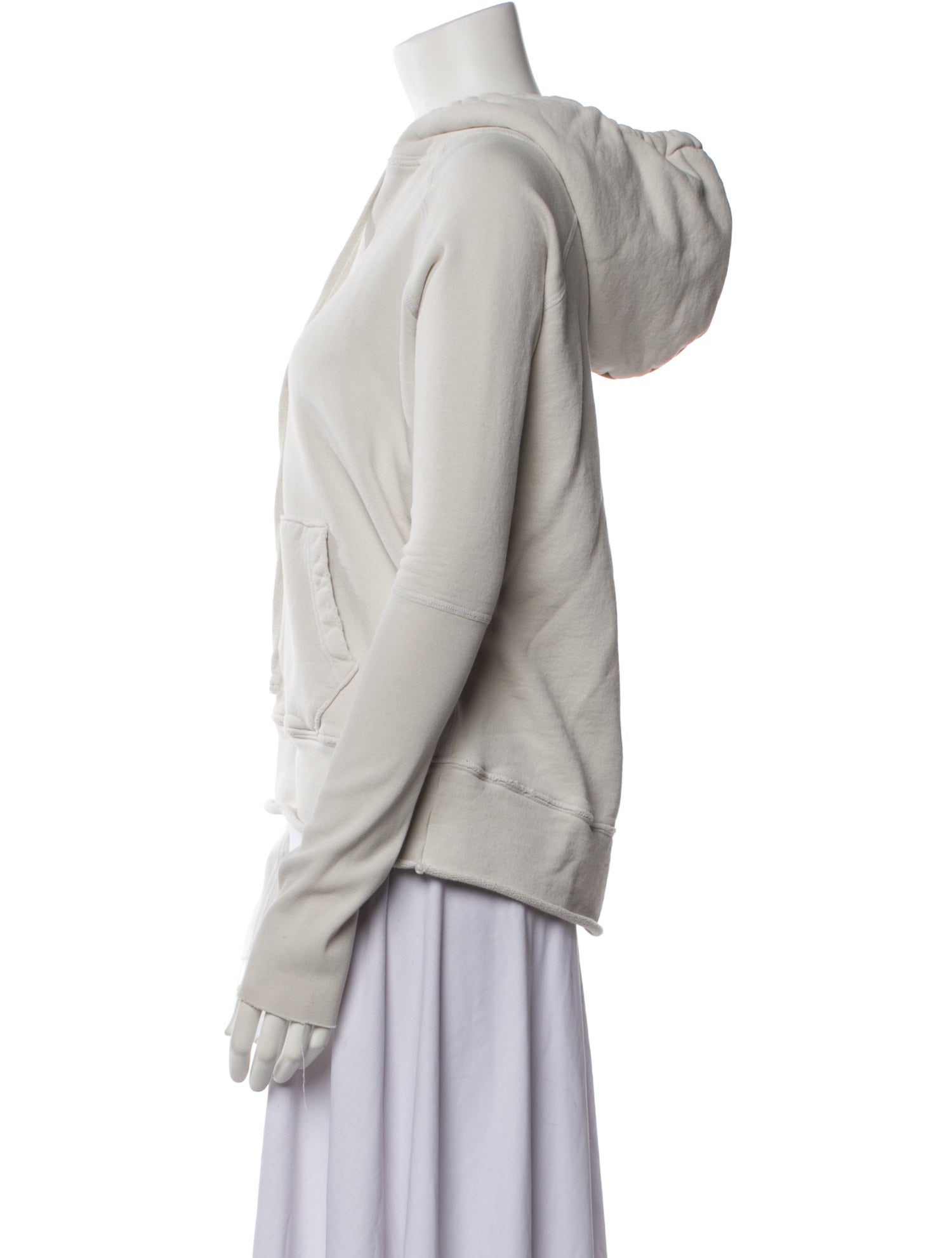 Nili Lotan V-Neck Long Sleeve Sweatshirt