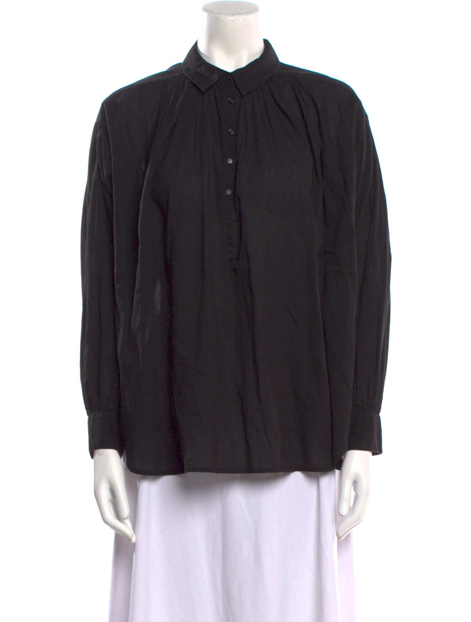 Nili Lotan Long Sleeve Polo