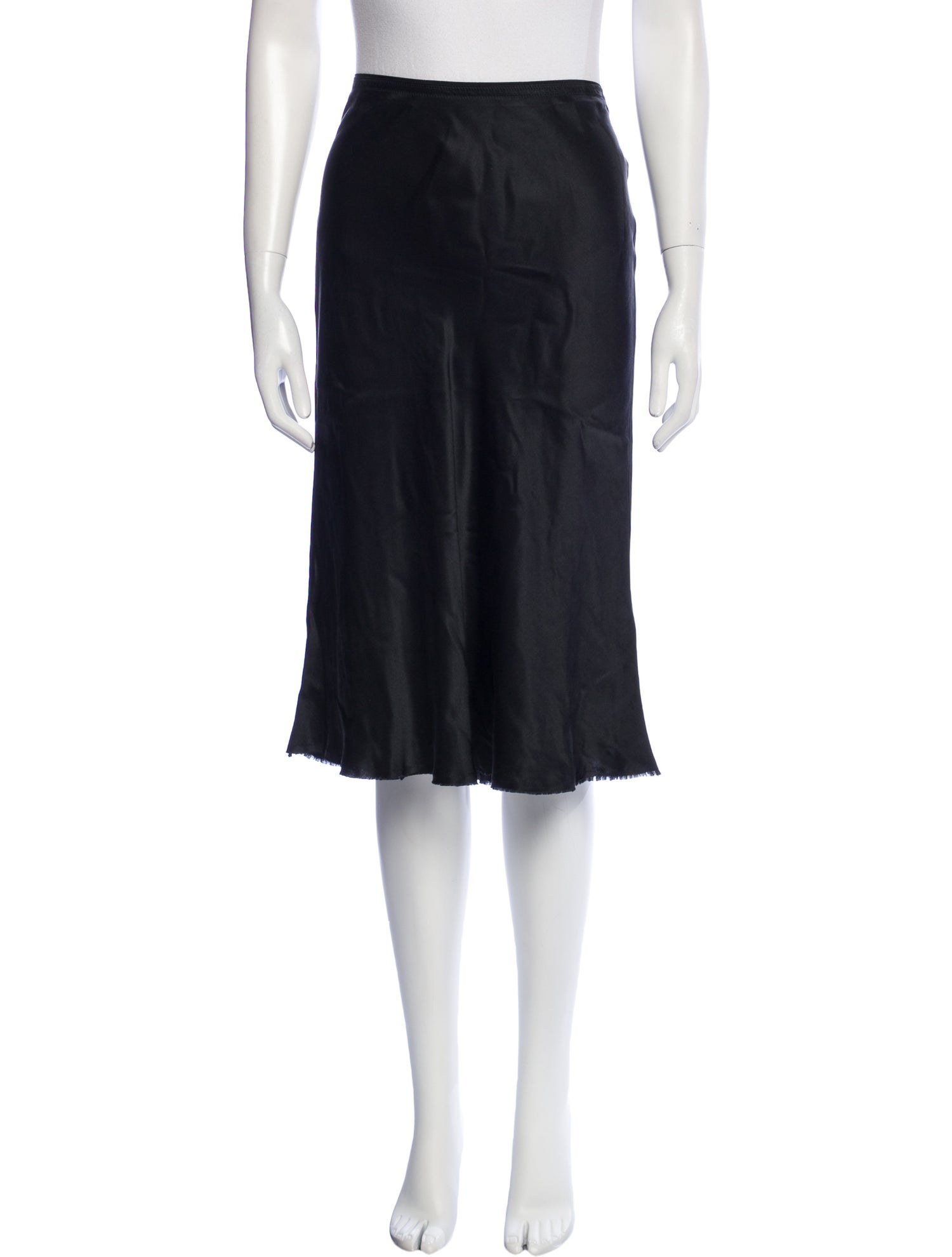 Nili Lotan Silk Knee-Length Skirt