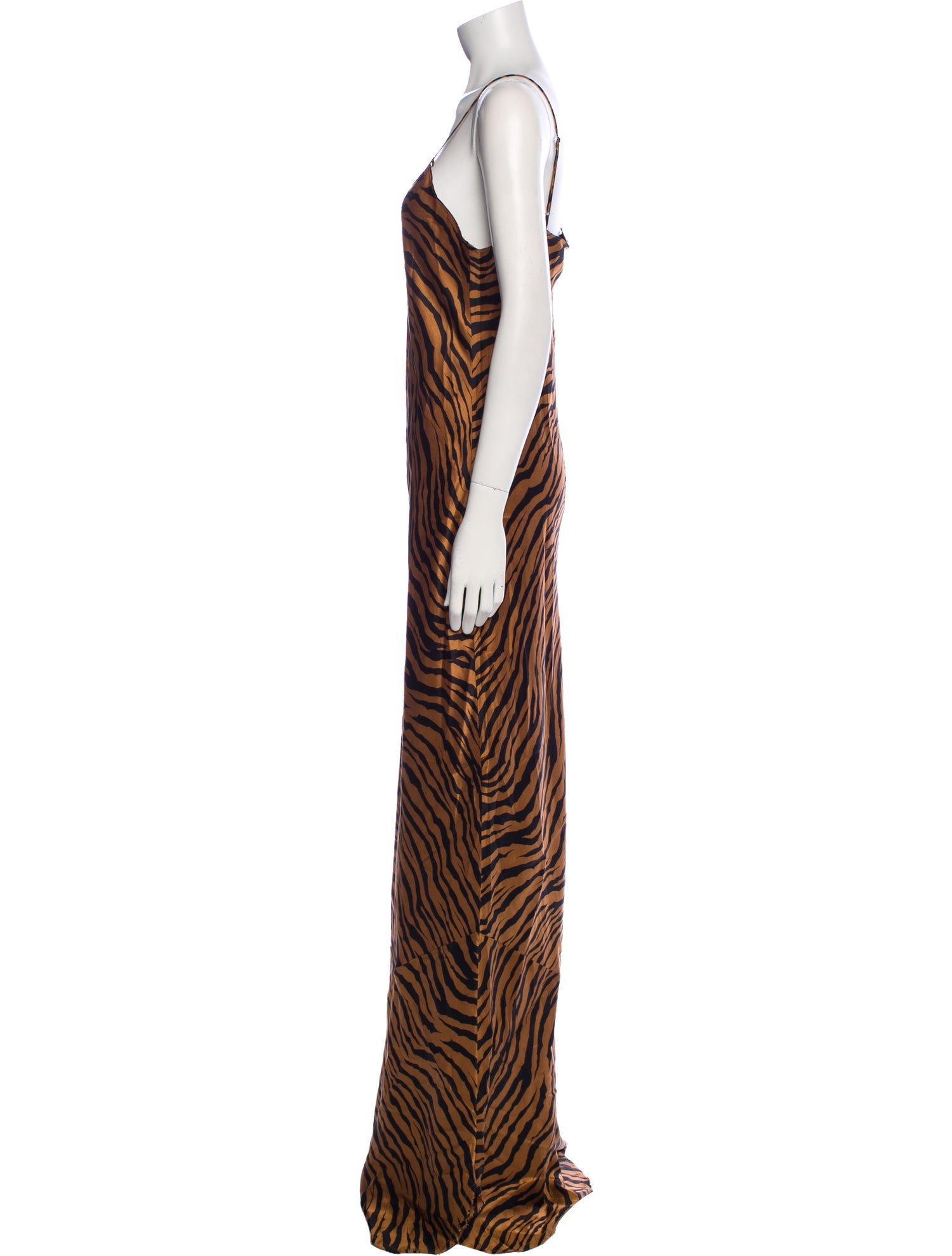 Nili Lotan Silk Long Dress