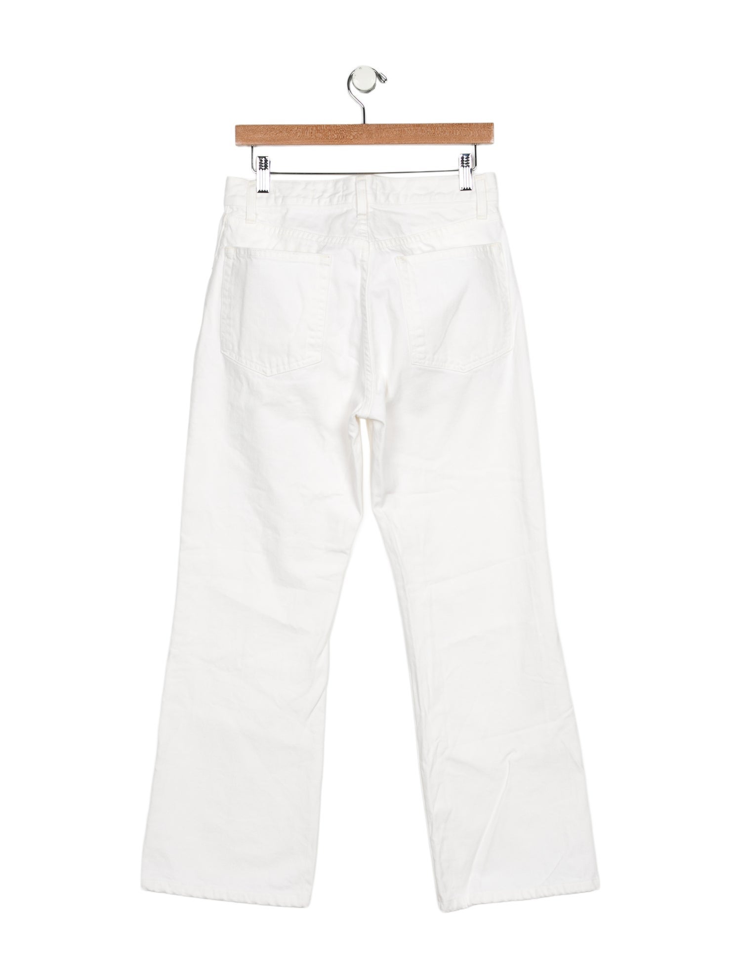 Nili Lotan Mid-Rise Wide Leg Jeans