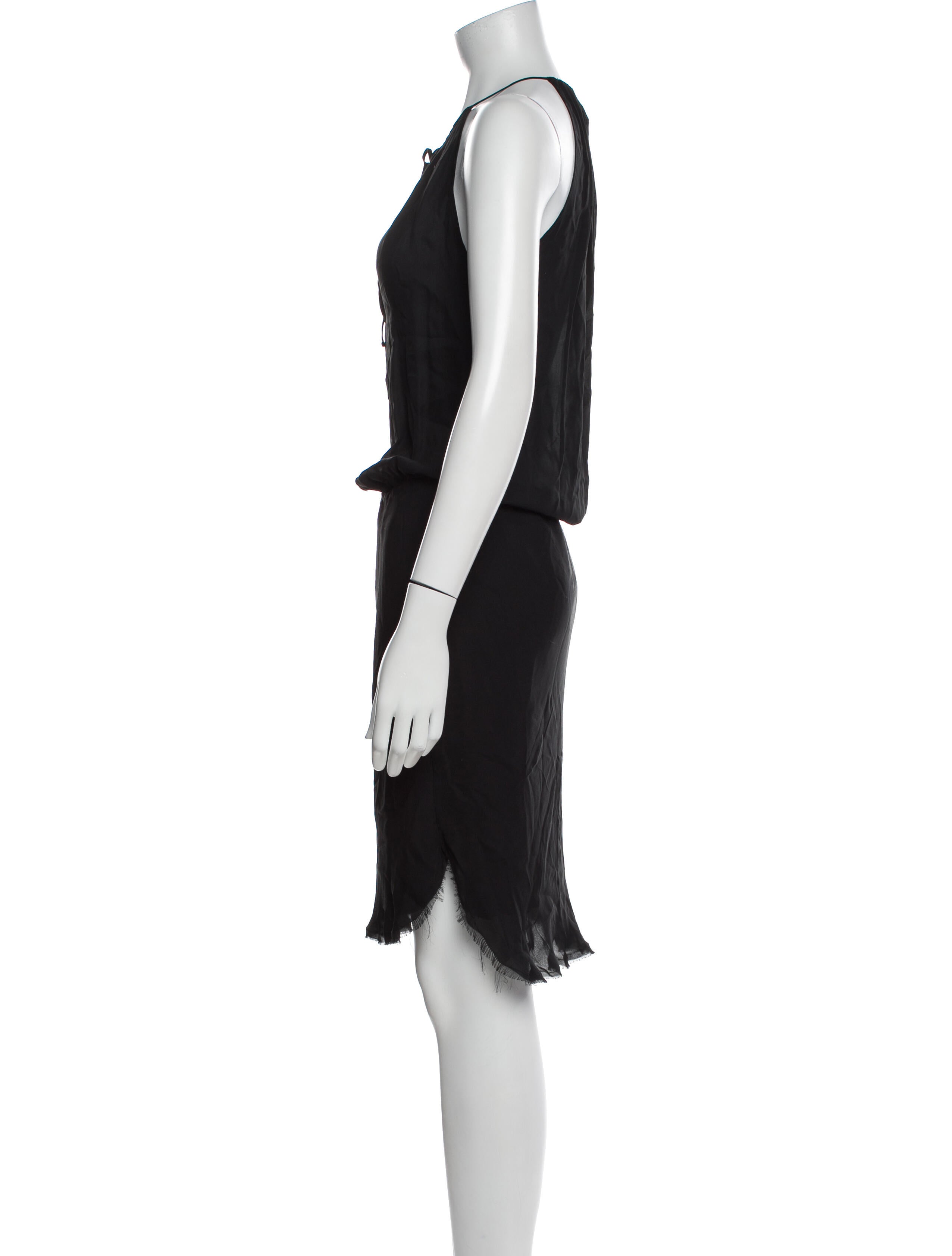 Nili Lotan Halterneck Midi Length Dress