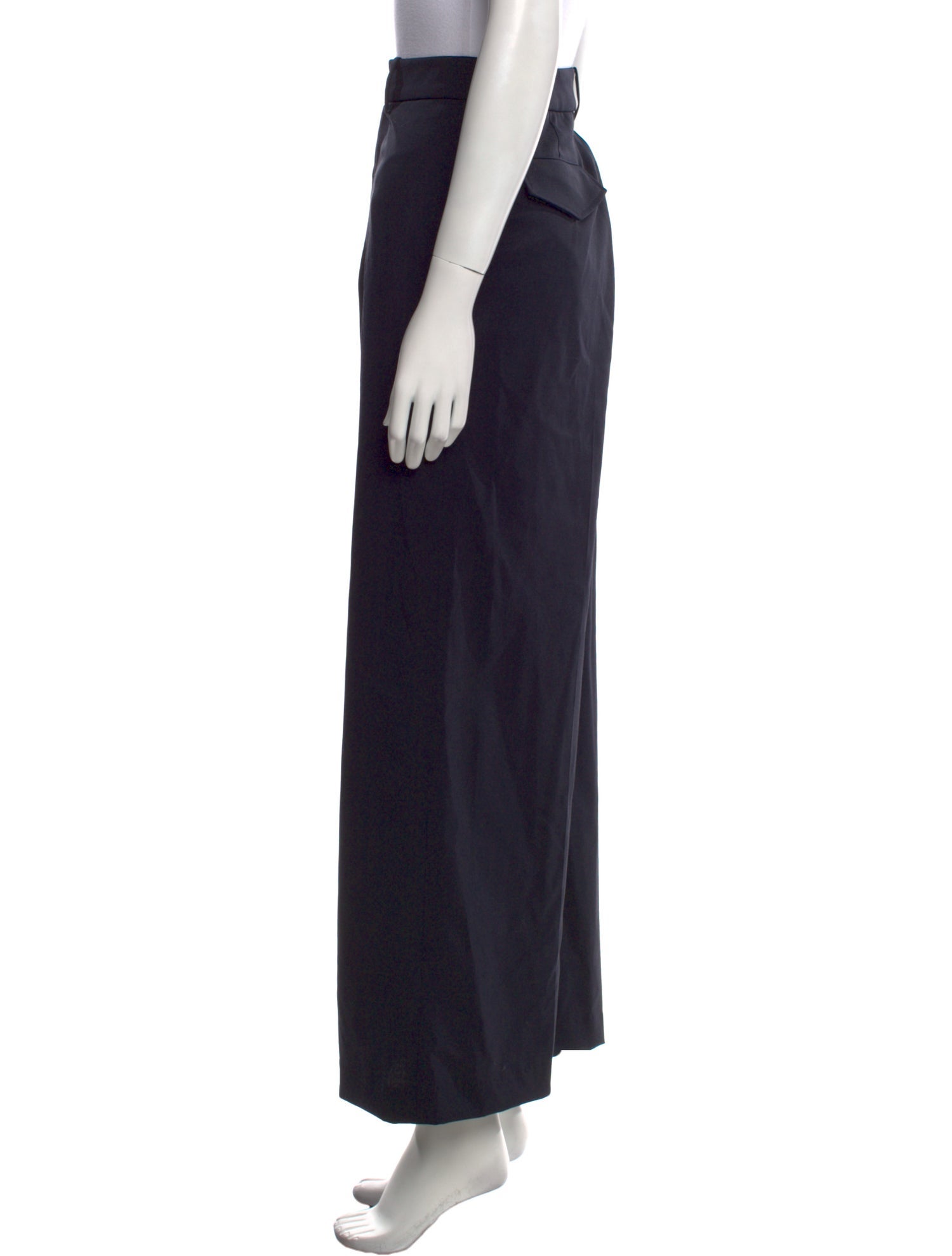 Nili Lotan Wool Wide Leg Pants