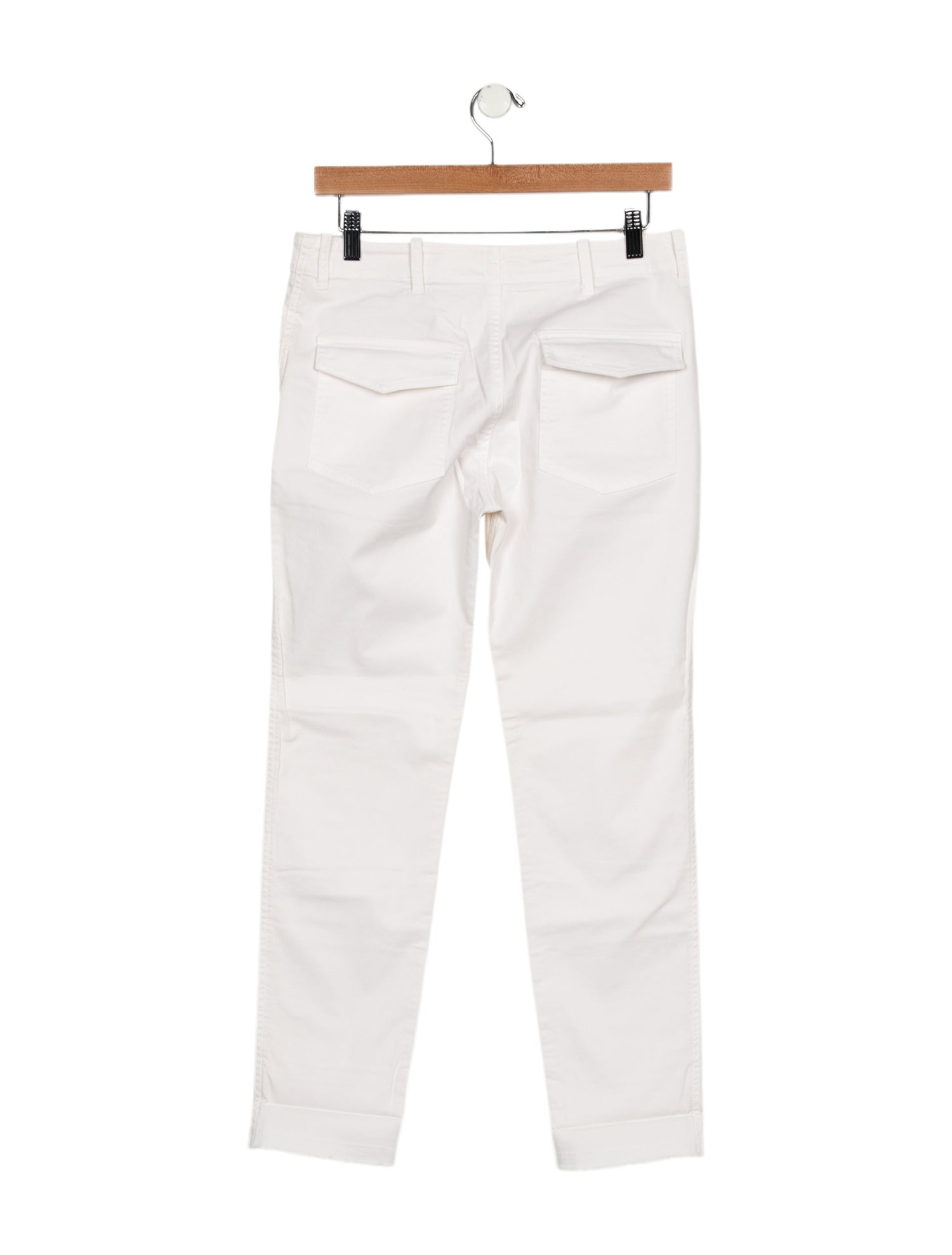 Nili Lotan Mid-Rise Straight Leg Jeans