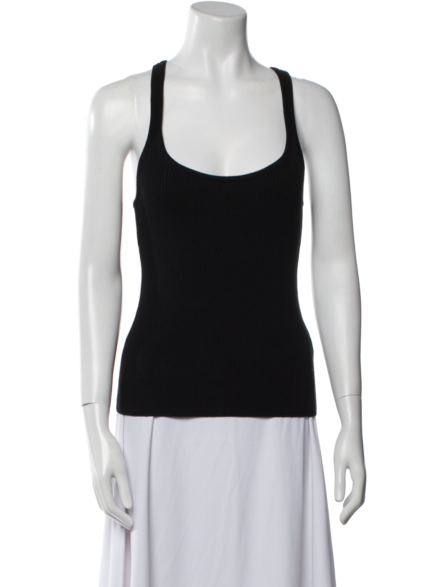 Nili Lotan Scoop Neck Sleeveless Top