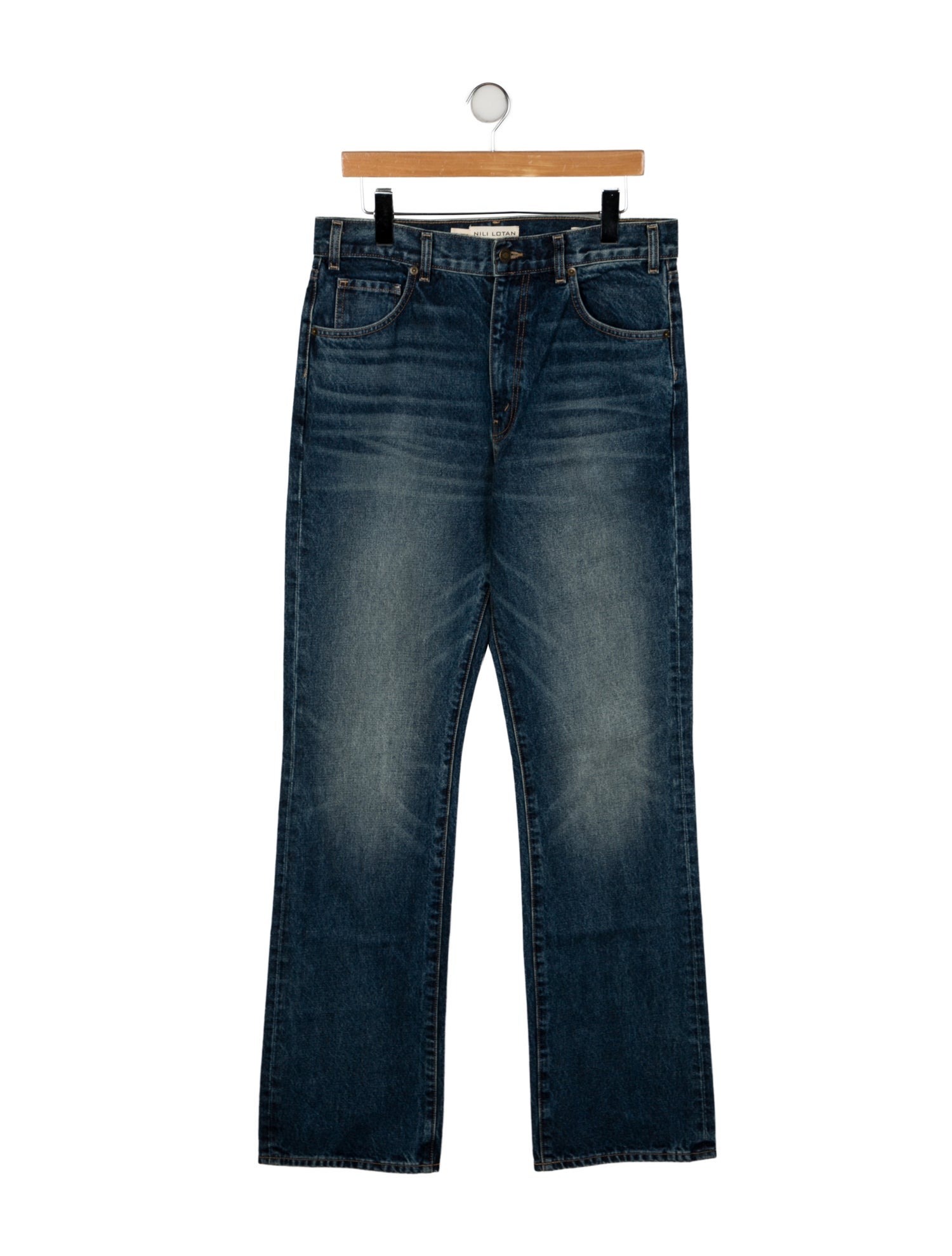 Nili Lotan Straight-Leg Jeans