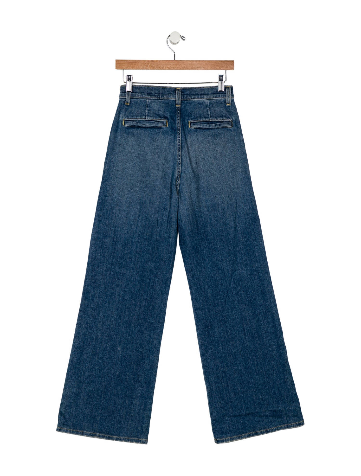 Nili Lotan High-Rise Wide Leg Jeans