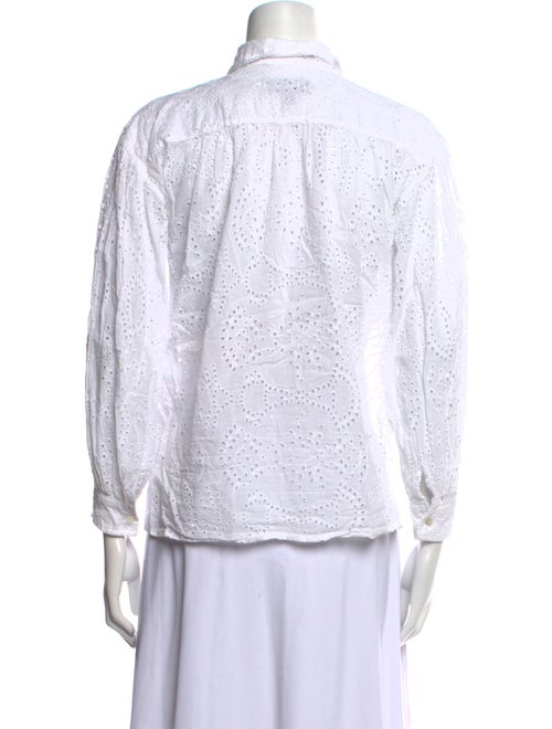 Nili Lotan Long Sleeve Button-Up Top