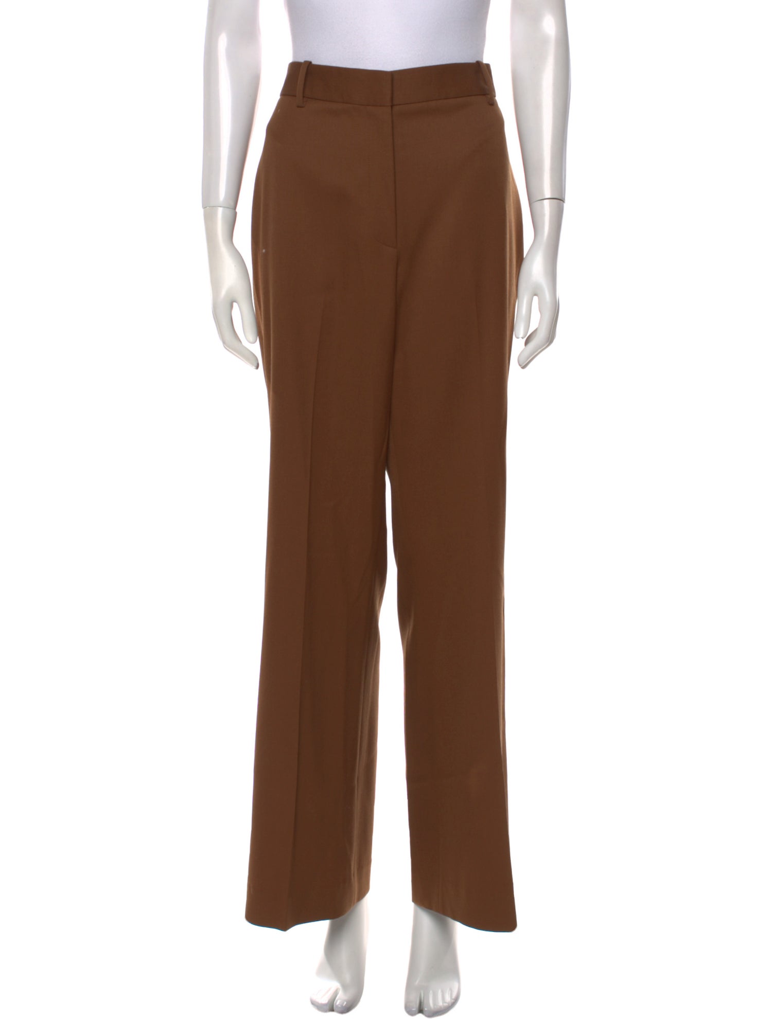 Nili Lotan Virgin Wool Wide Leg Pants