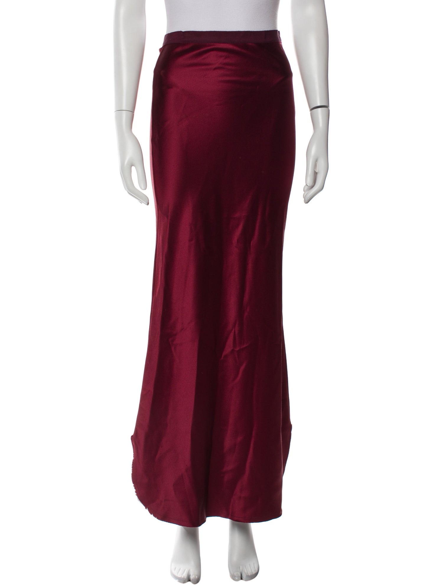 Nili Lotan Silk Long Skirt