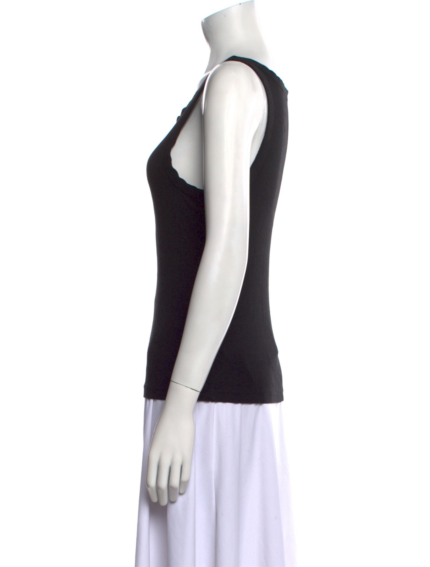 Nili Lotan Scoop Neck Sleeveless Top