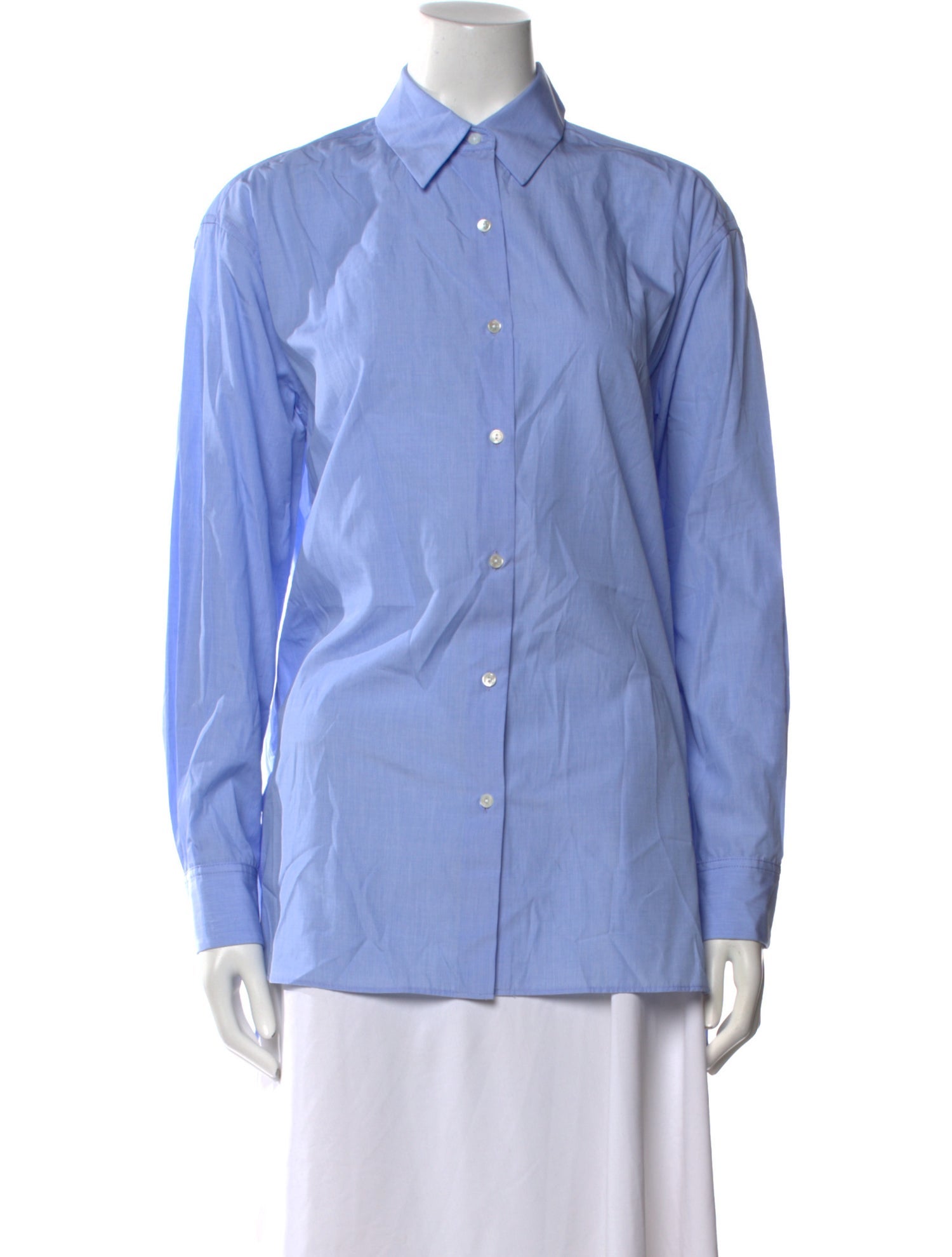 Nili Lotan Long Sleeve Button-Up Top w/ Tags