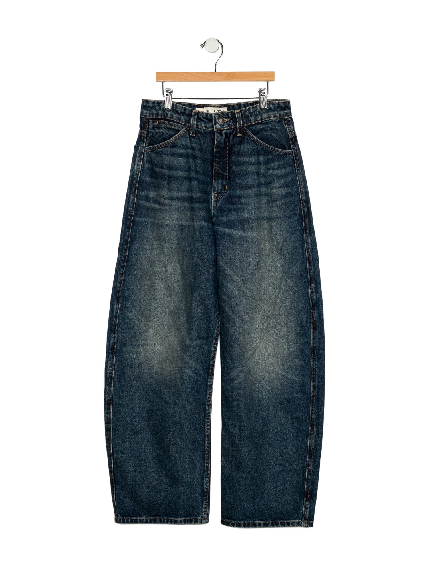 Nili Lotan High-Rise Wide Leg Jeans w/ Tags