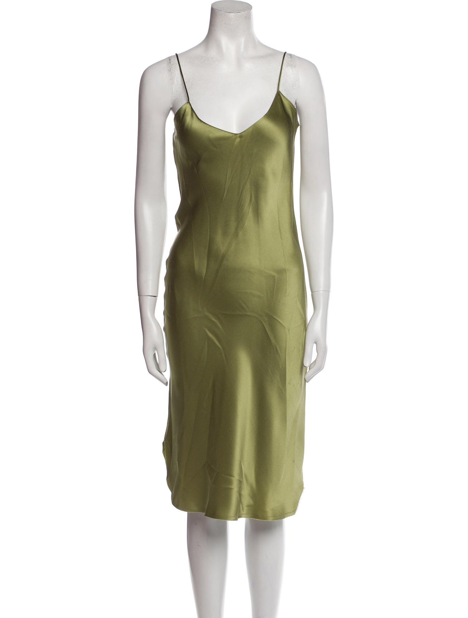 Nili Lotan Silk Midi Length Dress