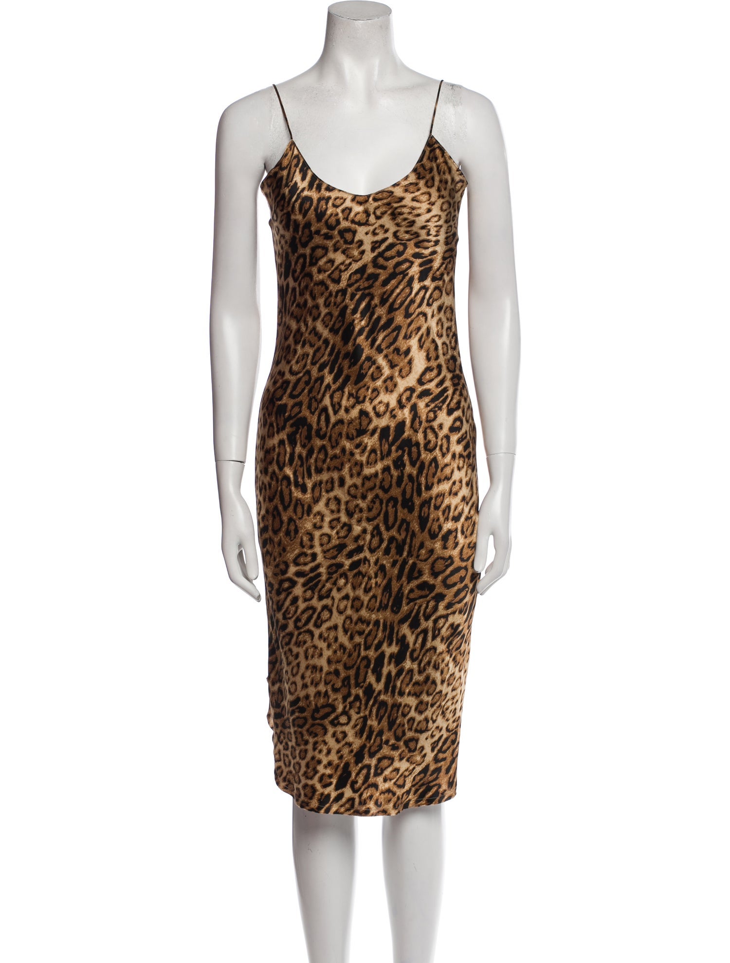 Nili Lotan Silk Midi Length Dress