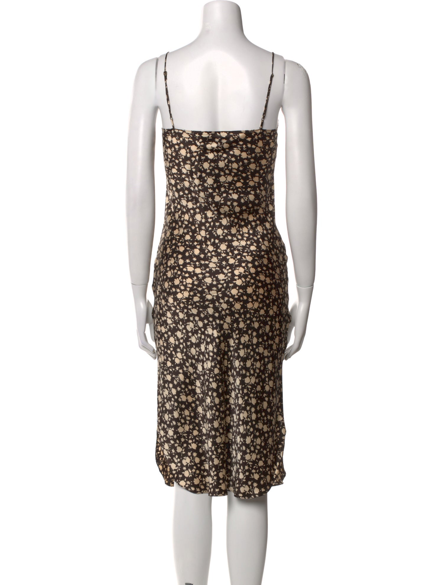 Nili Lotan Silk Midi Length Dress