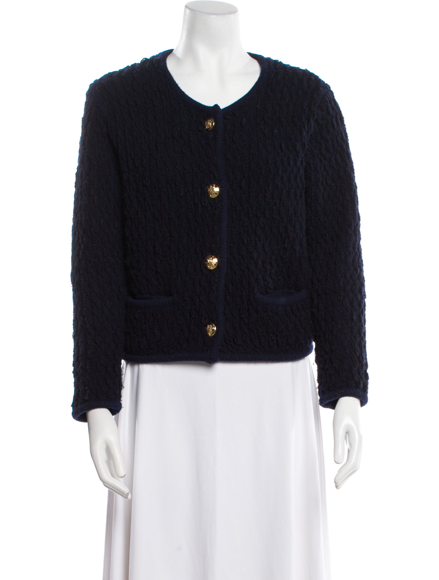 Nili Lotan Wool Scoop Neck Sweater