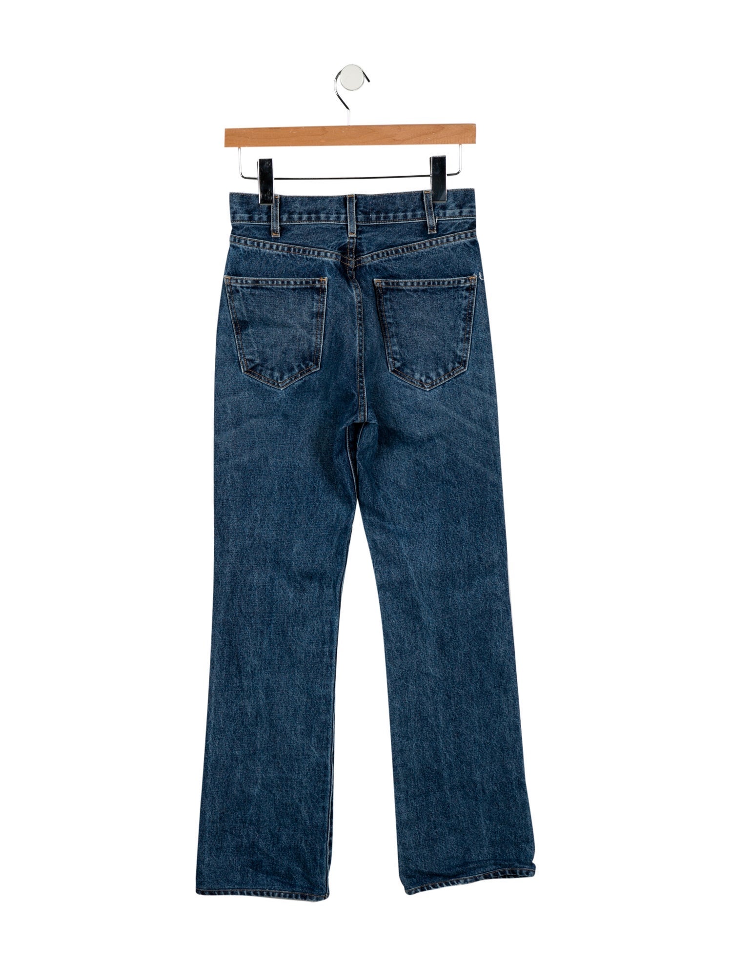 Nili Lotan High-Rise Straight Leg Jeans