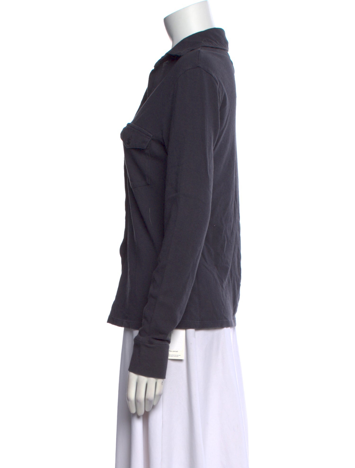 Nili Lotan Long Sleeve Button-Up Top