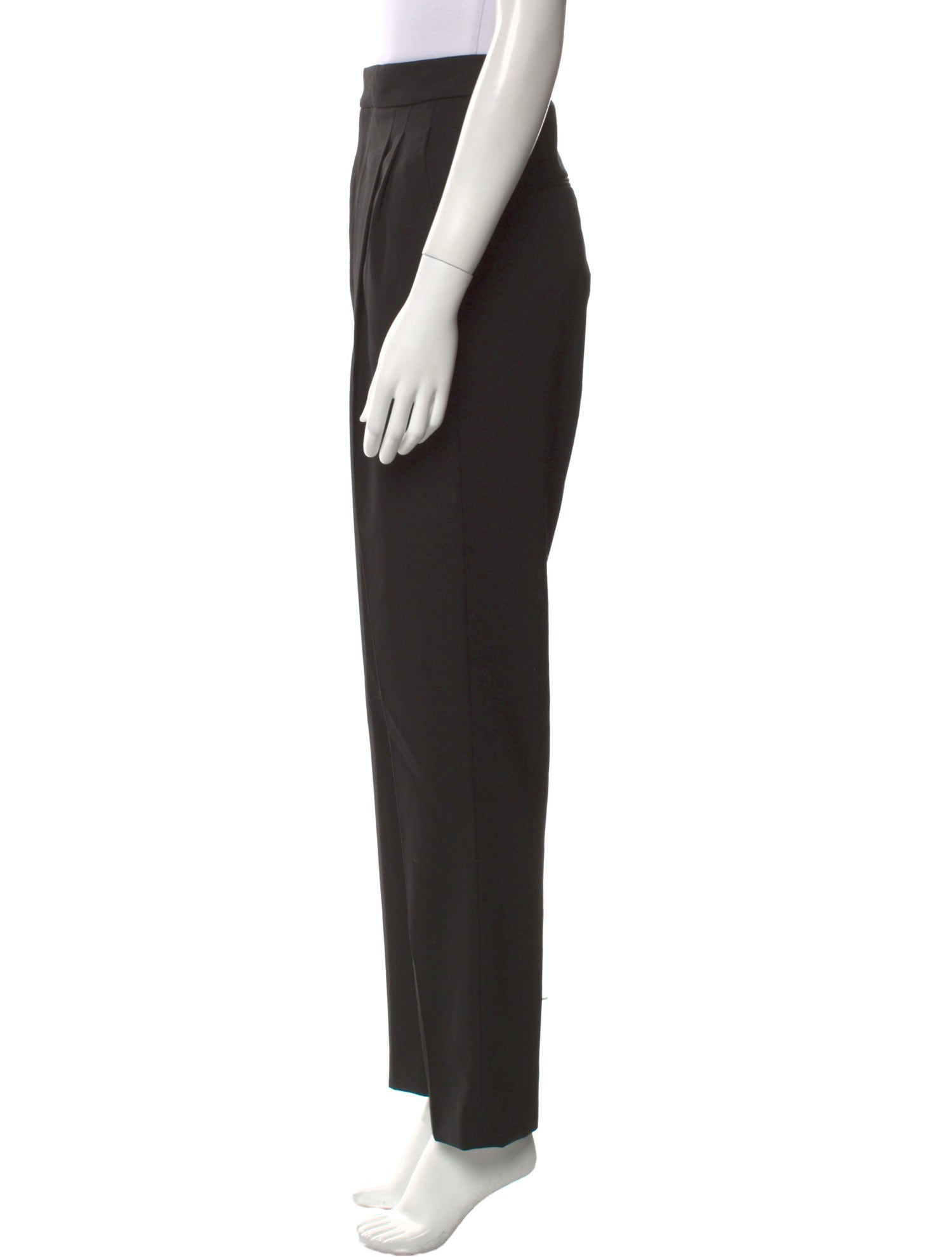 Nili Lotan Virgin Wool Straight Leg Pants