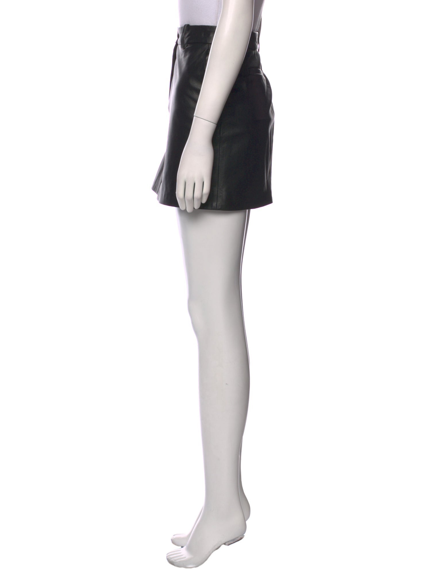 Nili Lotan Leather Mini Skirt