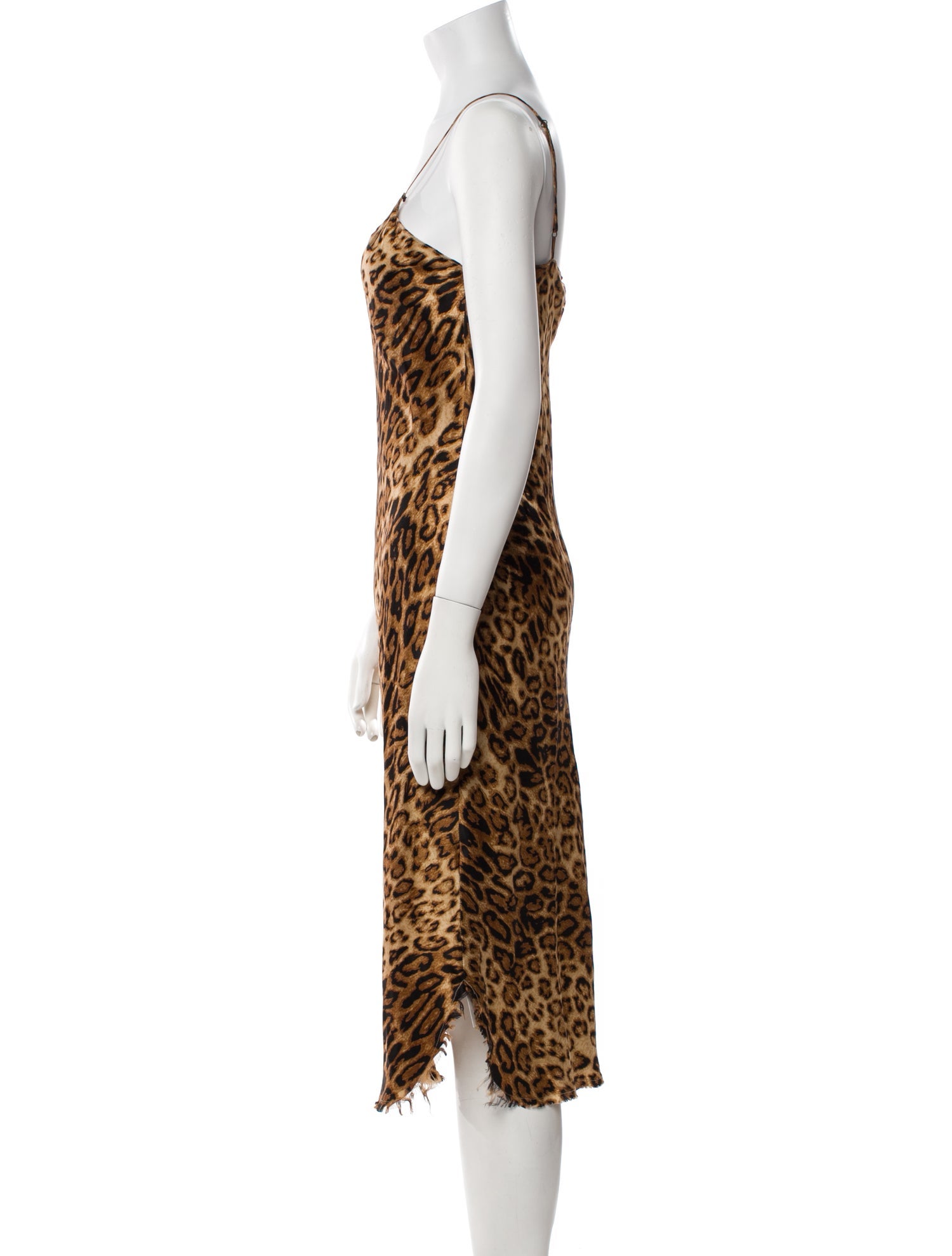 Nili Lotan Silk Midi Length Dress