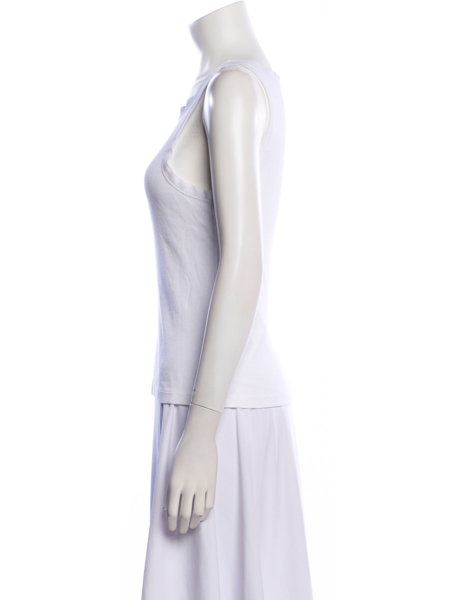 Nili Lotan Scoop Neck Sleeveless Top