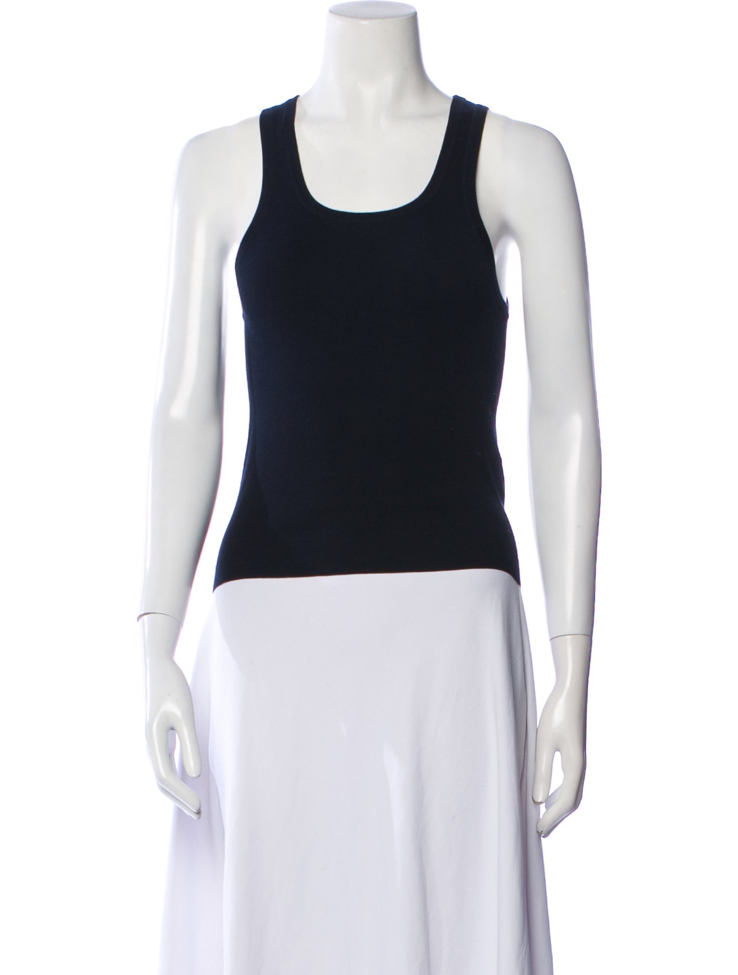 Nili Lotan Scoop Neck Sleeveless Top