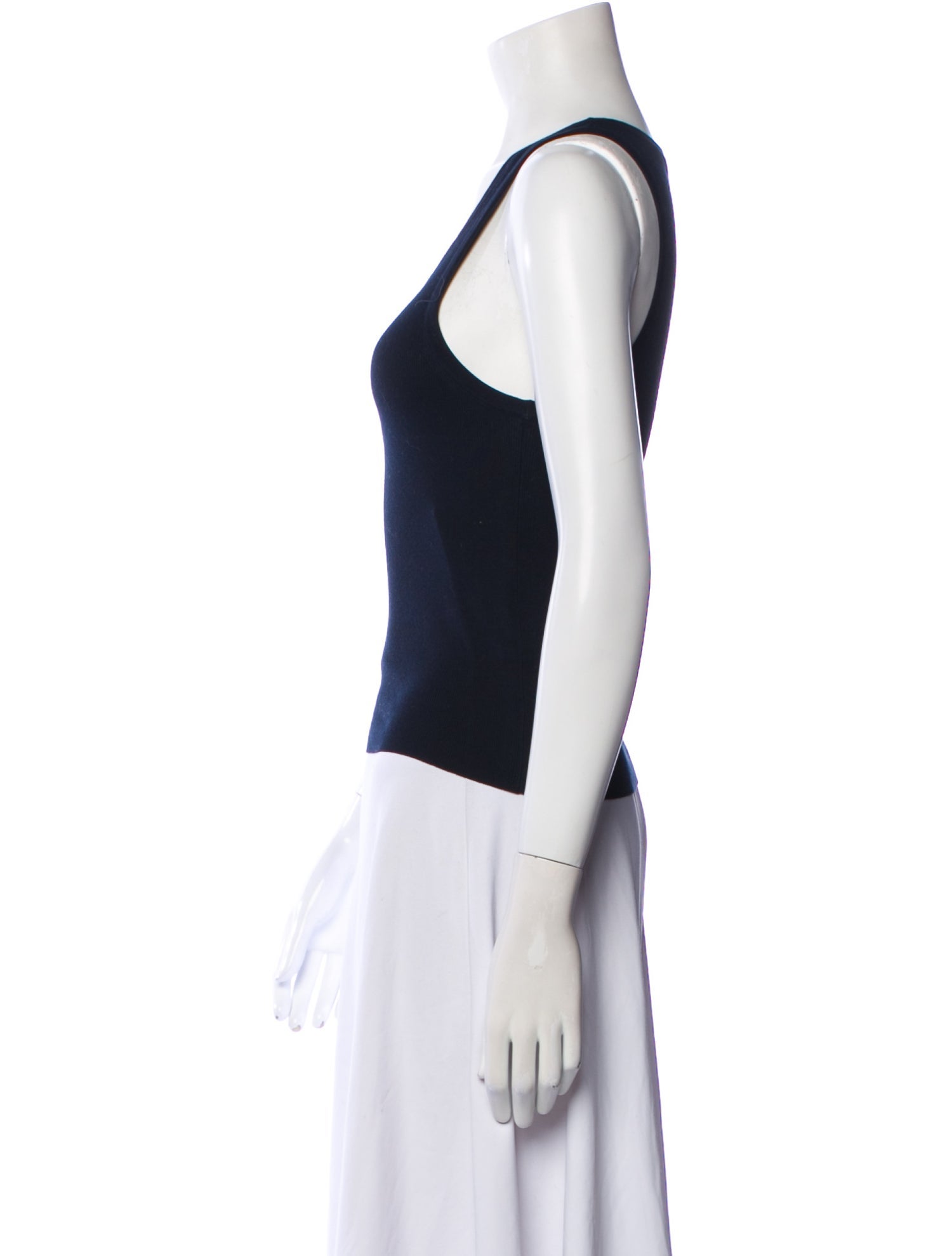 Nili Lotan Scoop Neck Sleeveless Top