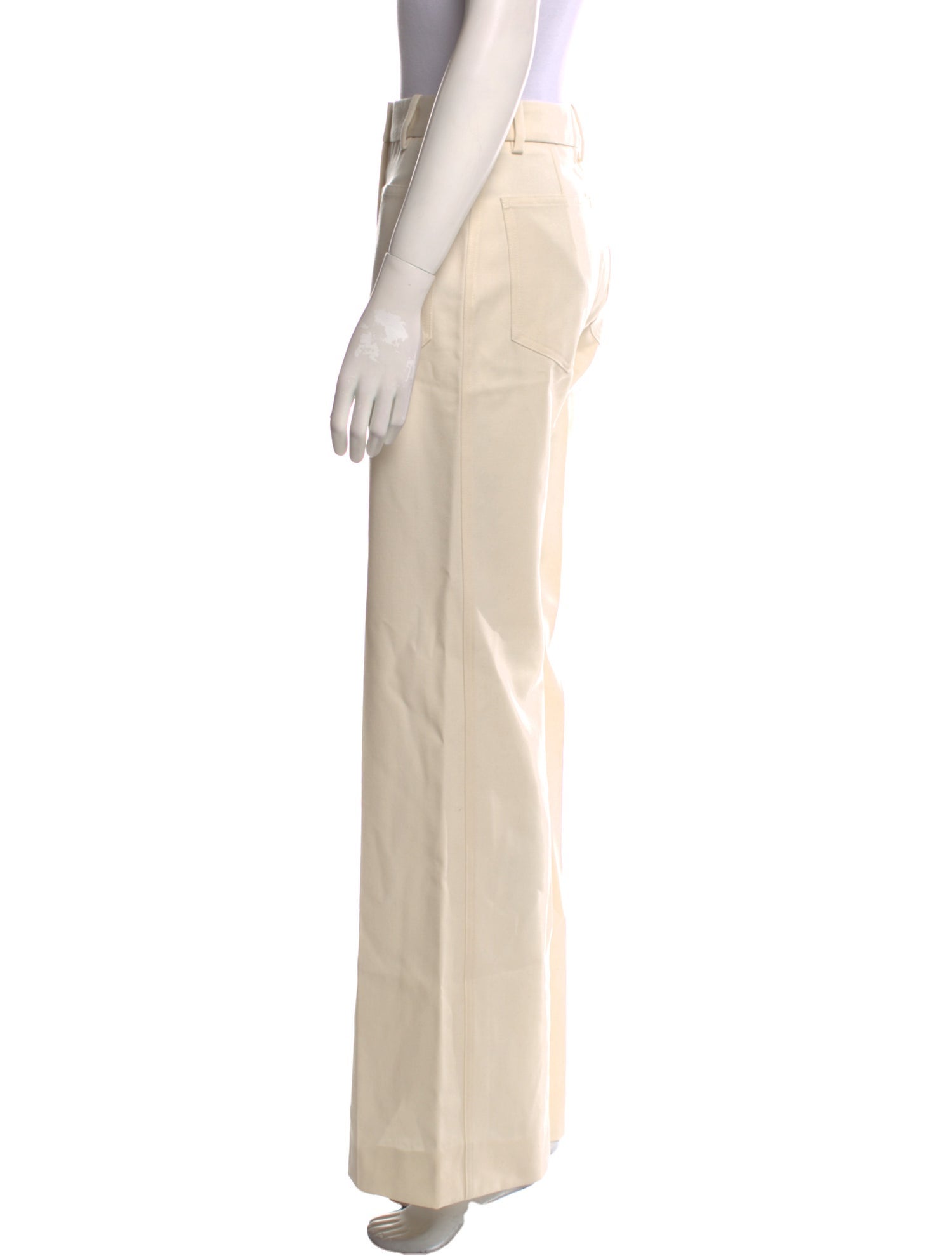 Nili Lotan Virgin Wool Wide Leg Pants