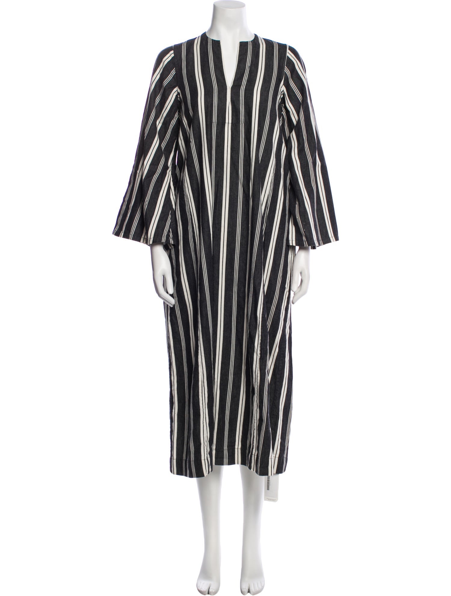 Nili Lotan Striped Long Dress