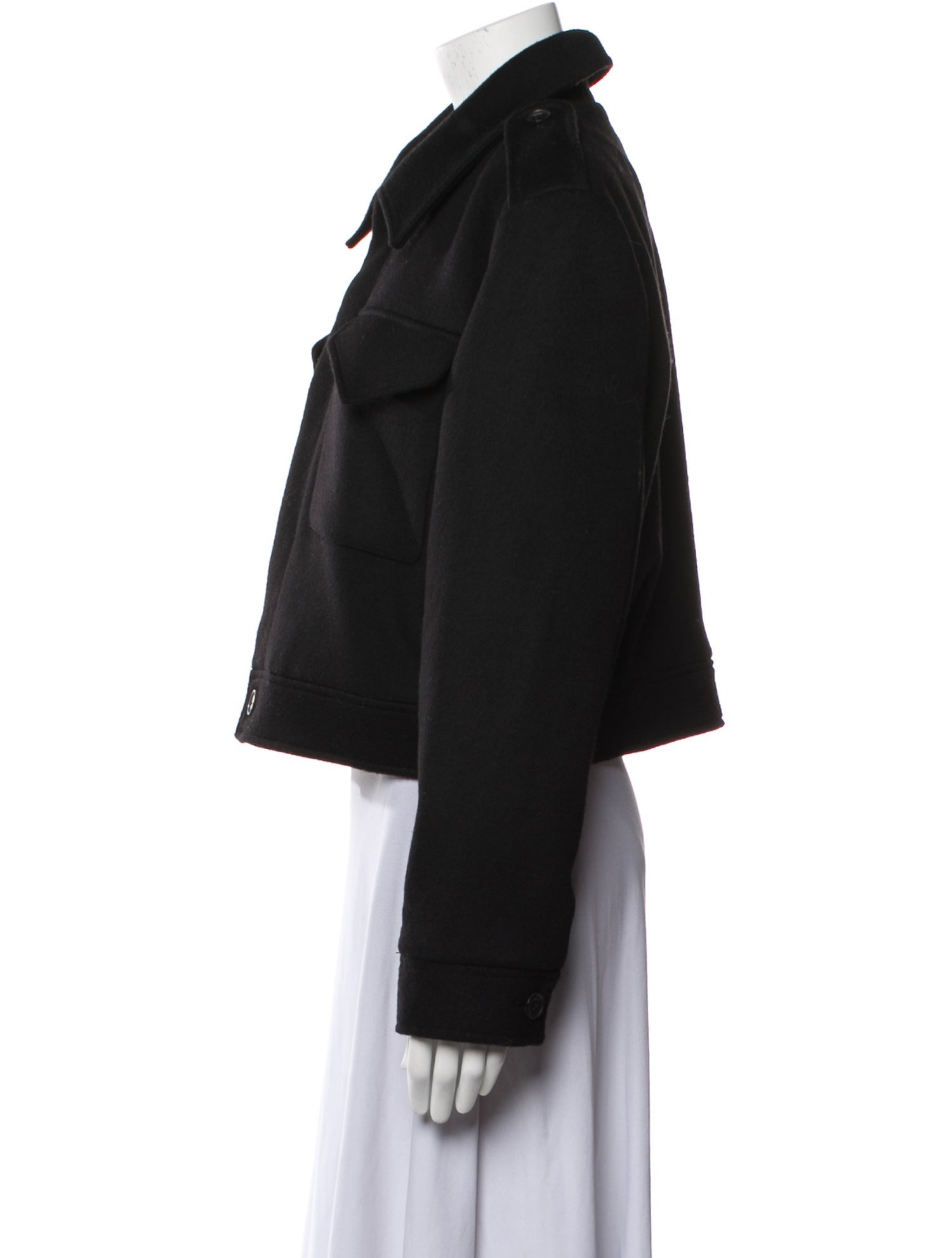 Nili Lotan Virgin Wool Peacoat