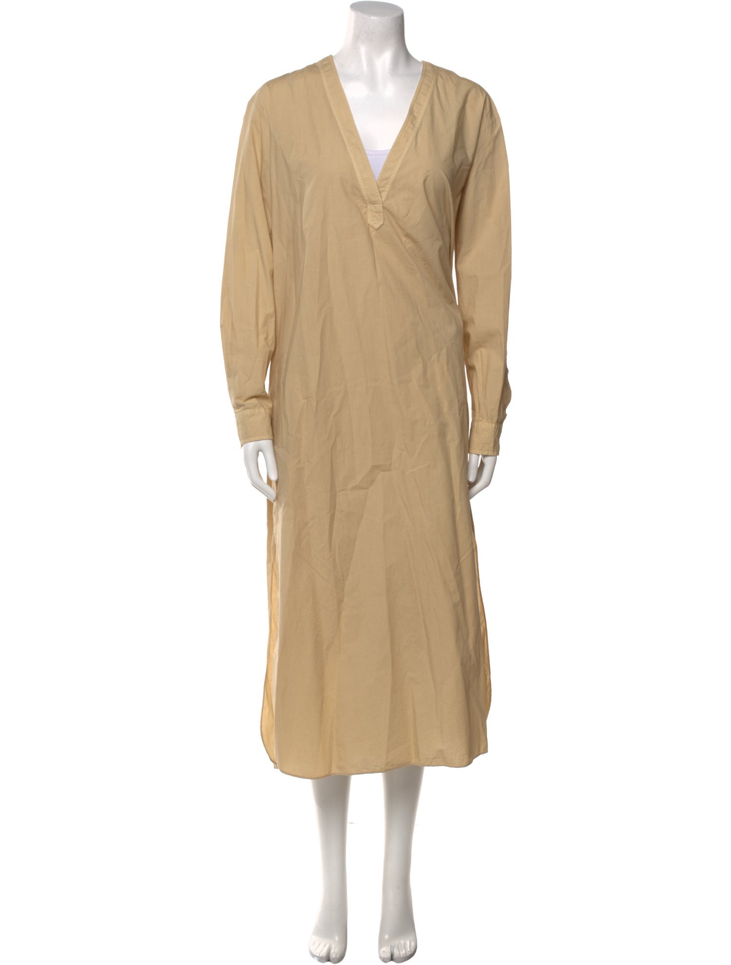 Nili Lotan V-Neck Long Dress w/ Tags