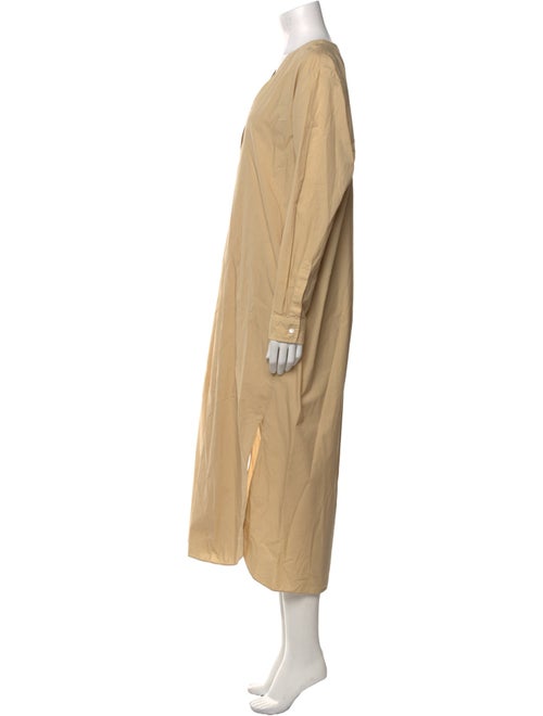 Nili Lotan V-Neck Long Dress