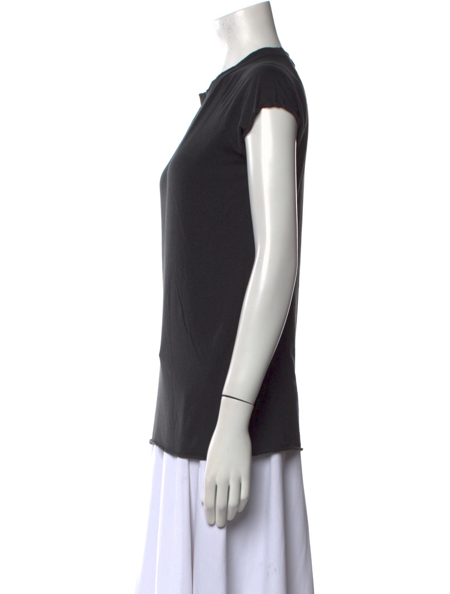 Nili Lotan Crew Neck Short Sleeve T-Shirt