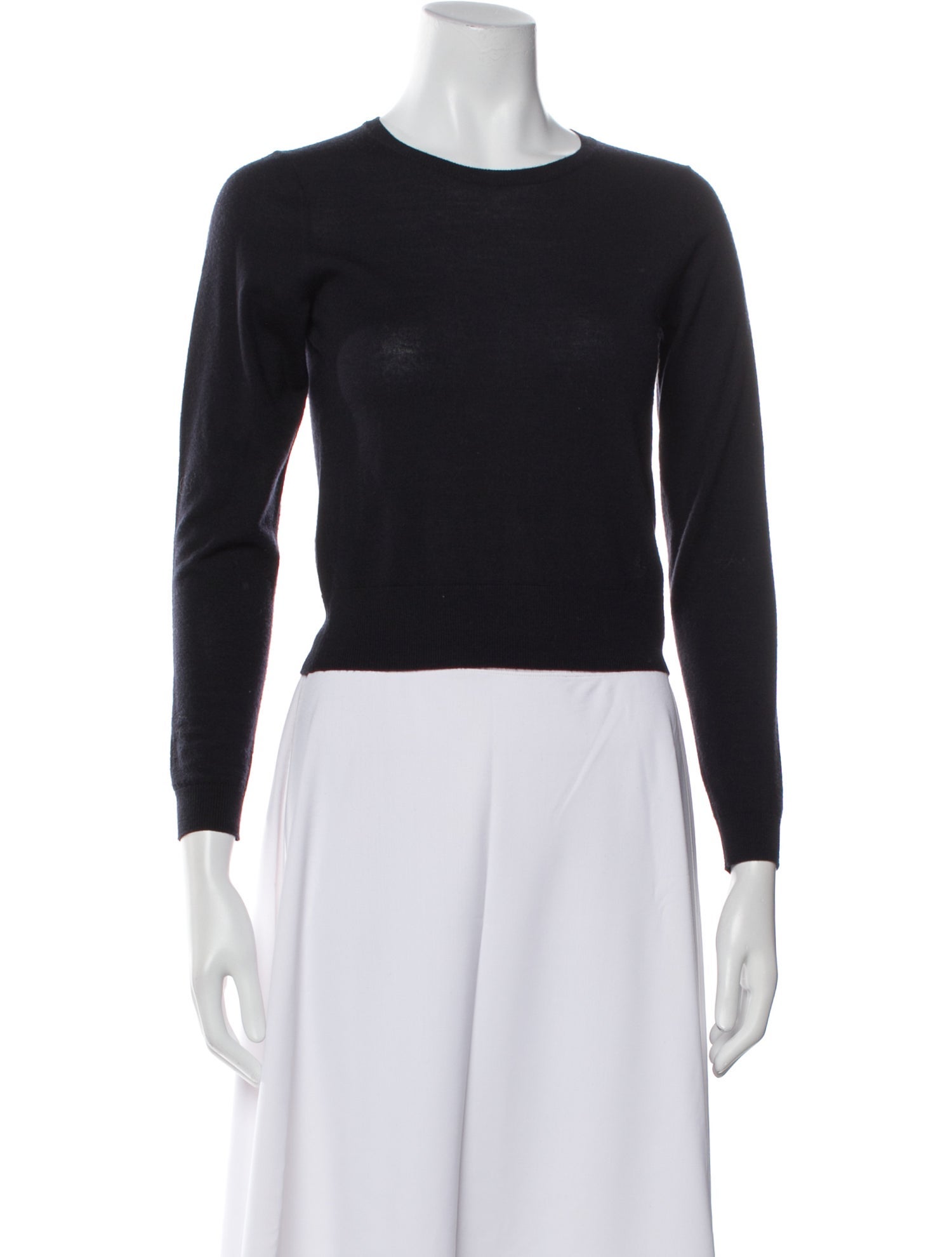 Nili Lotan Wool Crew Neck Sweater