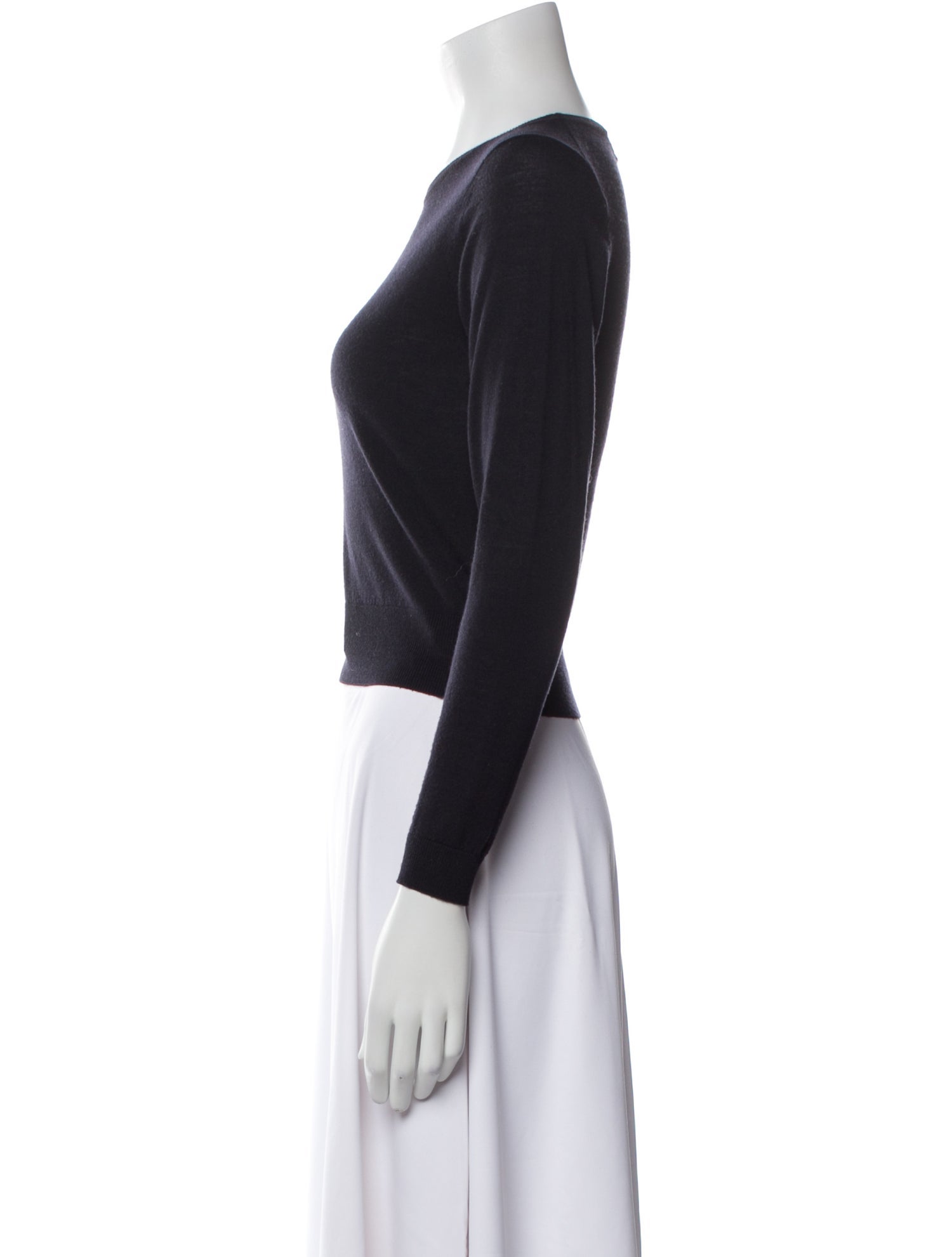 Nili Lotan Wool Crew Neck Sweater