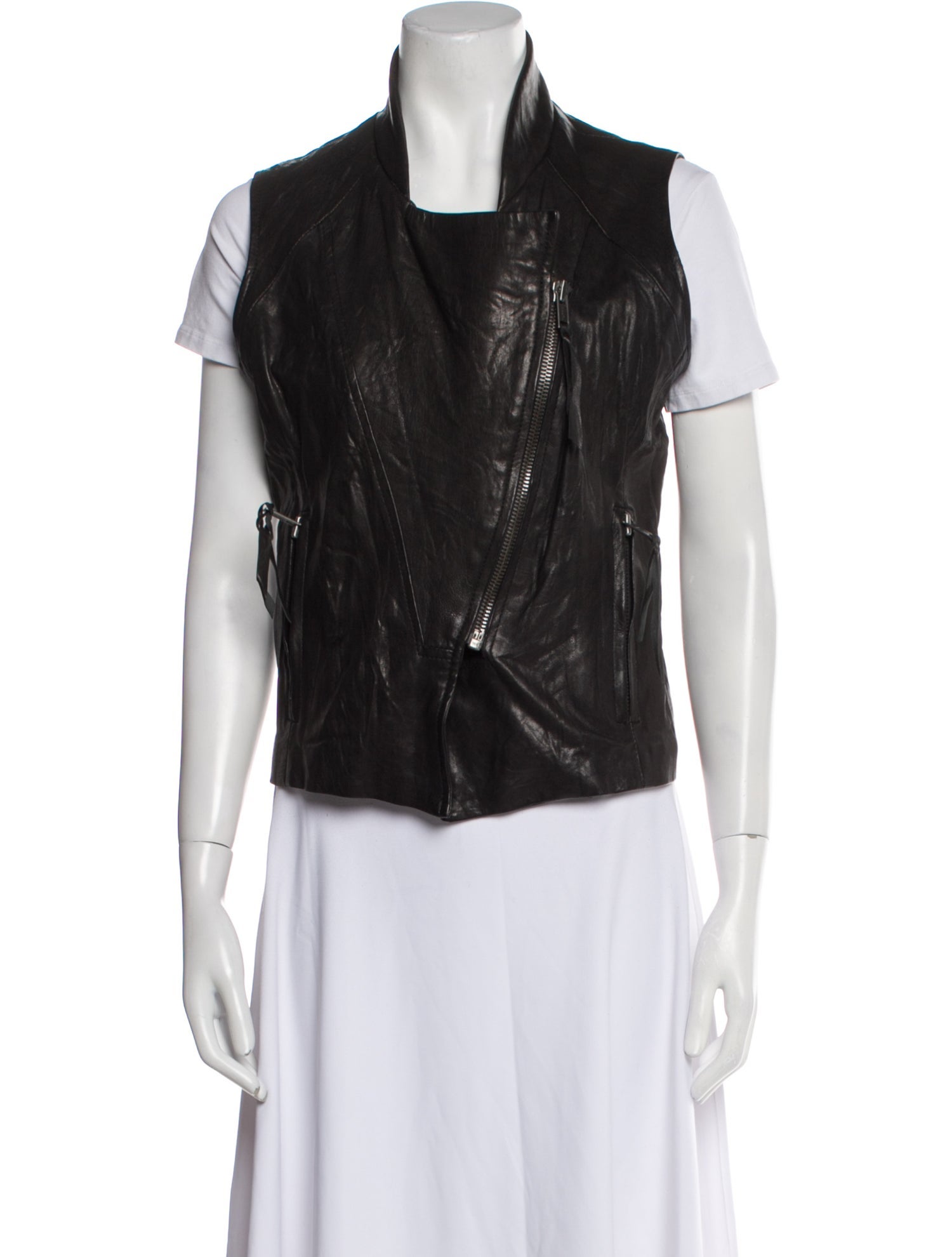 Nili Lotan Leather Vest